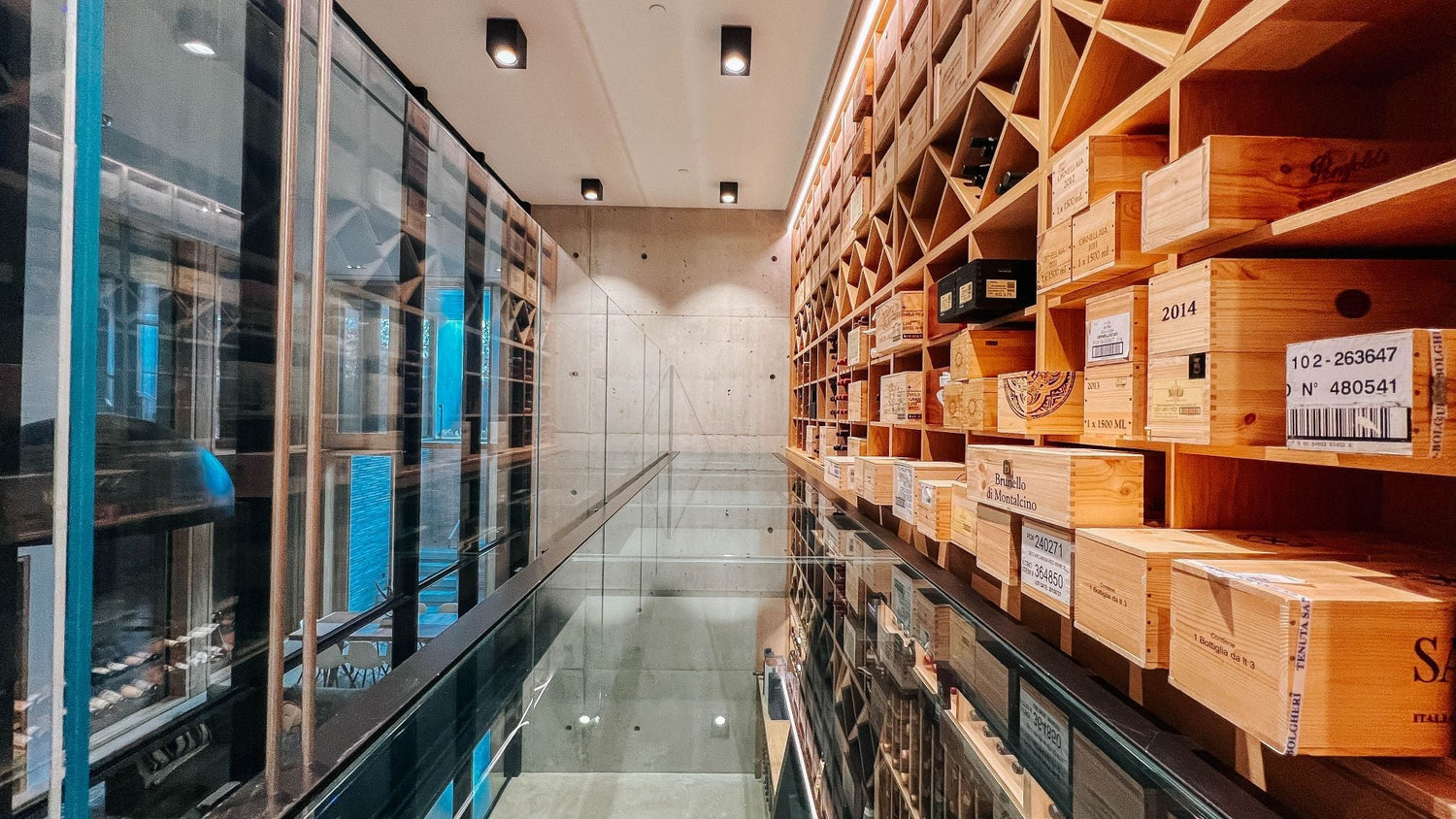 Design Discipline: A Modern Cellar Carved in Light and Shadow