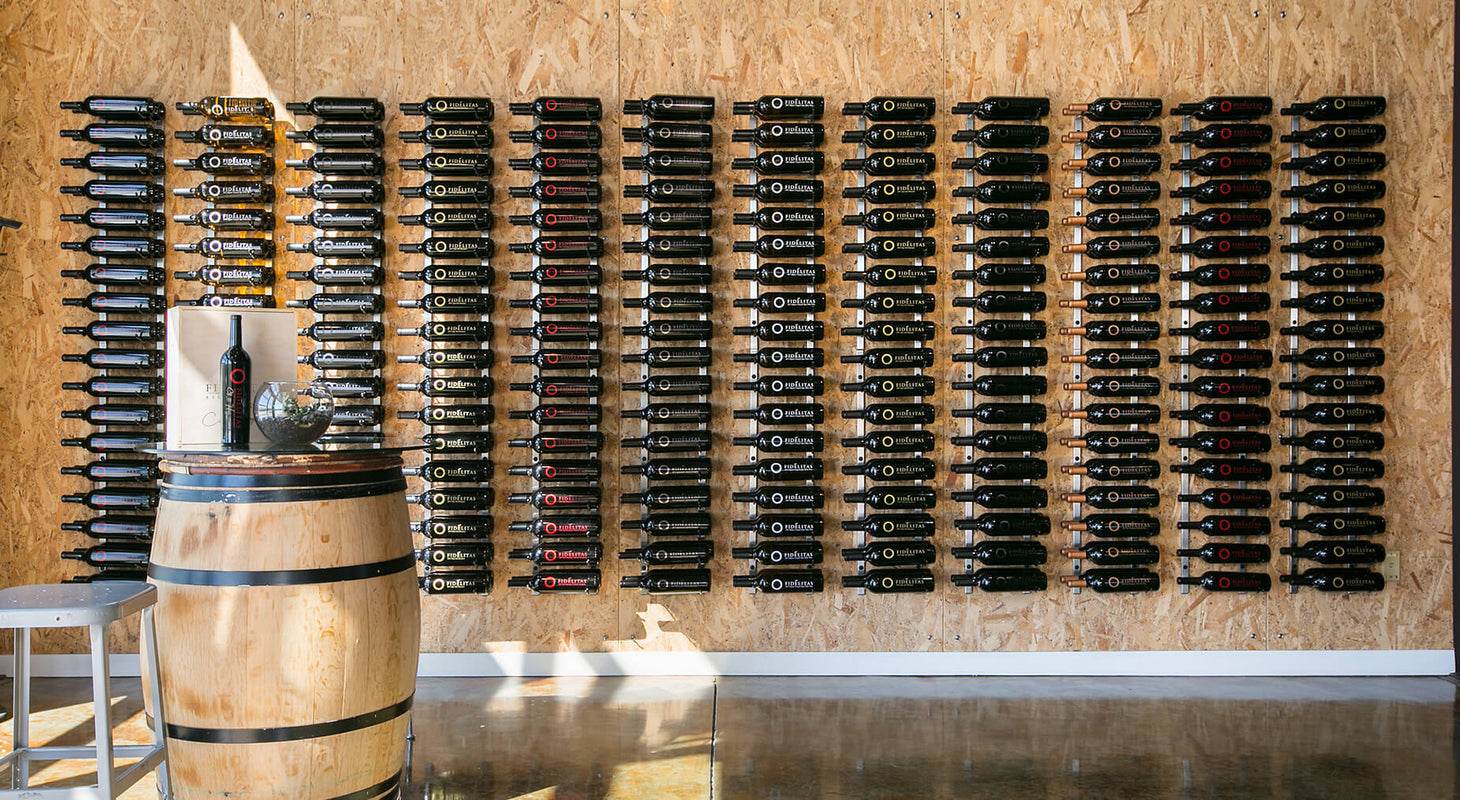 Celebrate the Beauty of VintageView Wall-Mounted Metal Wine Racks