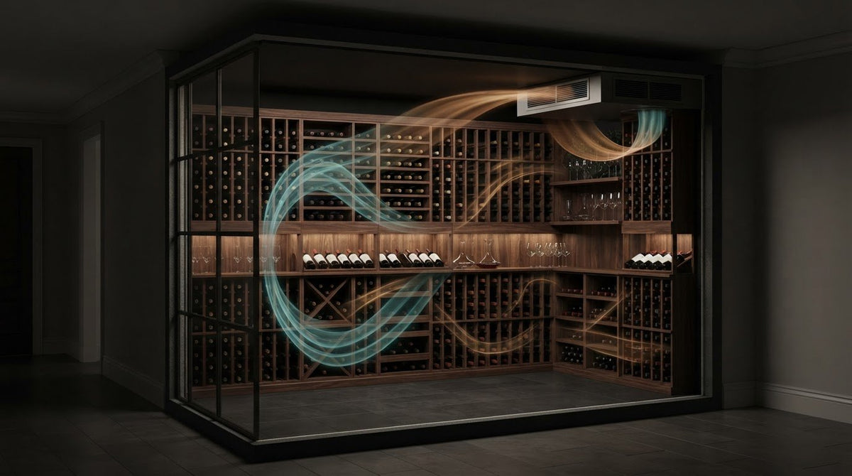 Converted Closet Wine Room Cooling Airflow Problems: Causes and Solutions
