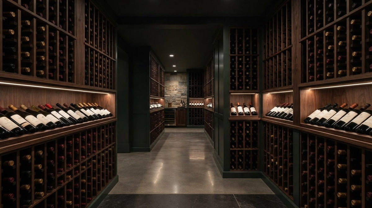 Double Deep Wine Racking Space Planning: Architectural Layout Guide