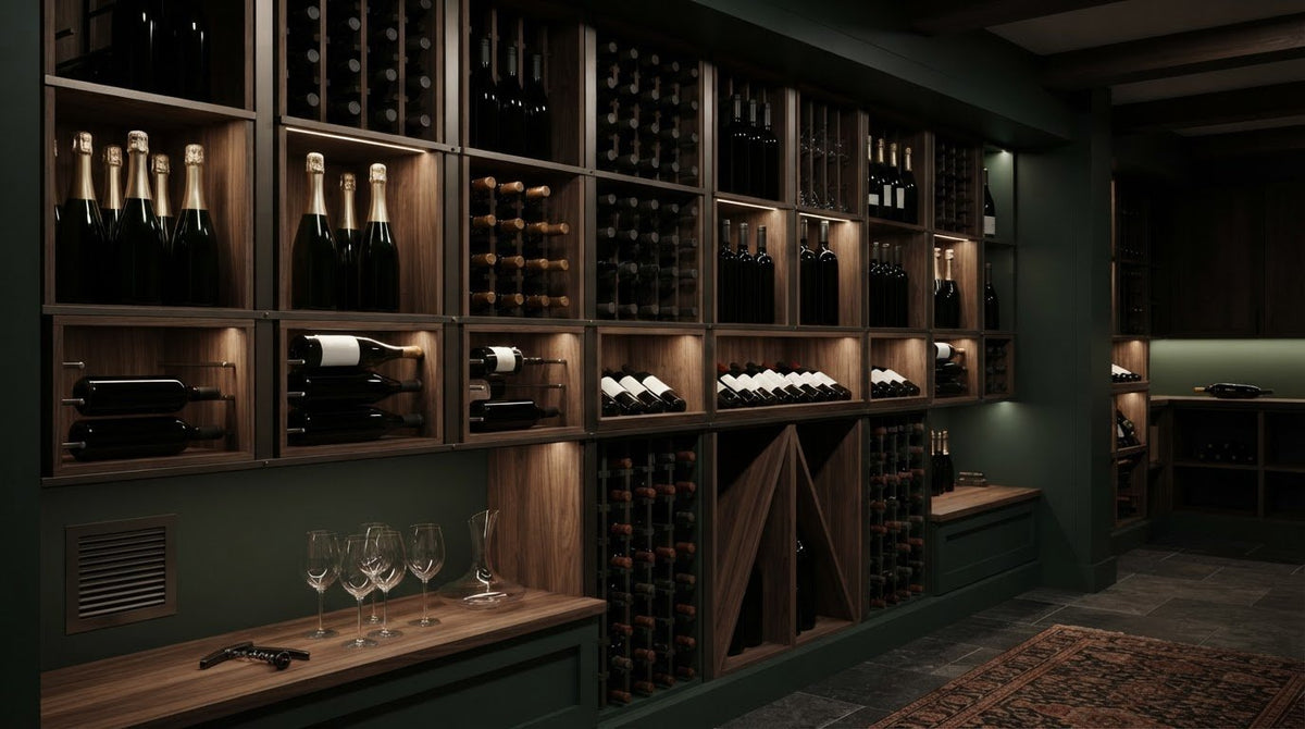 Modular Wine Racks: Scalable Luxury for Modern Collections
