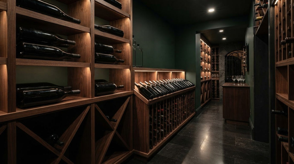 Storing Magnum Bottles: Horizontal vs. Angled Racking