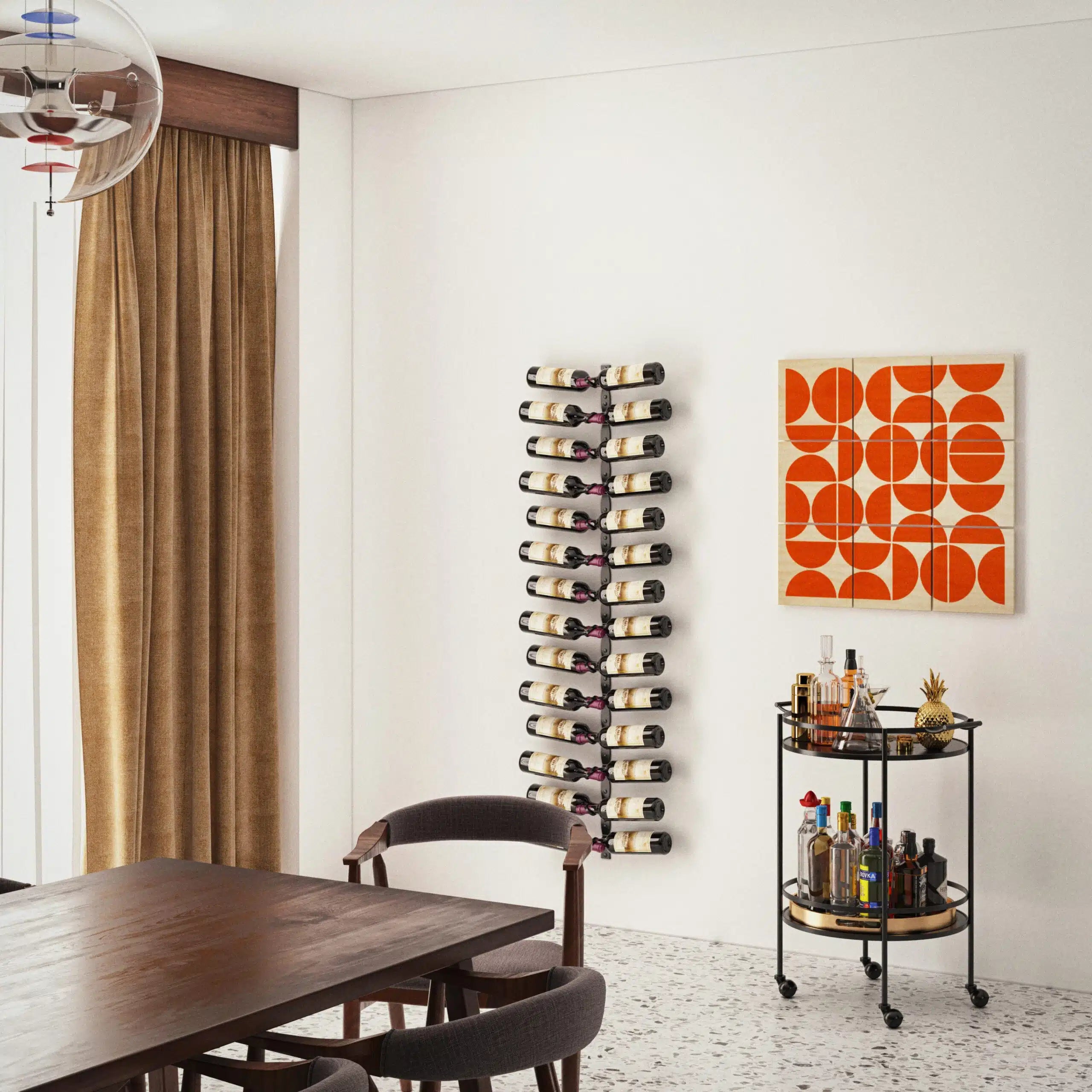 Modern Wall Mounted Wine Racks