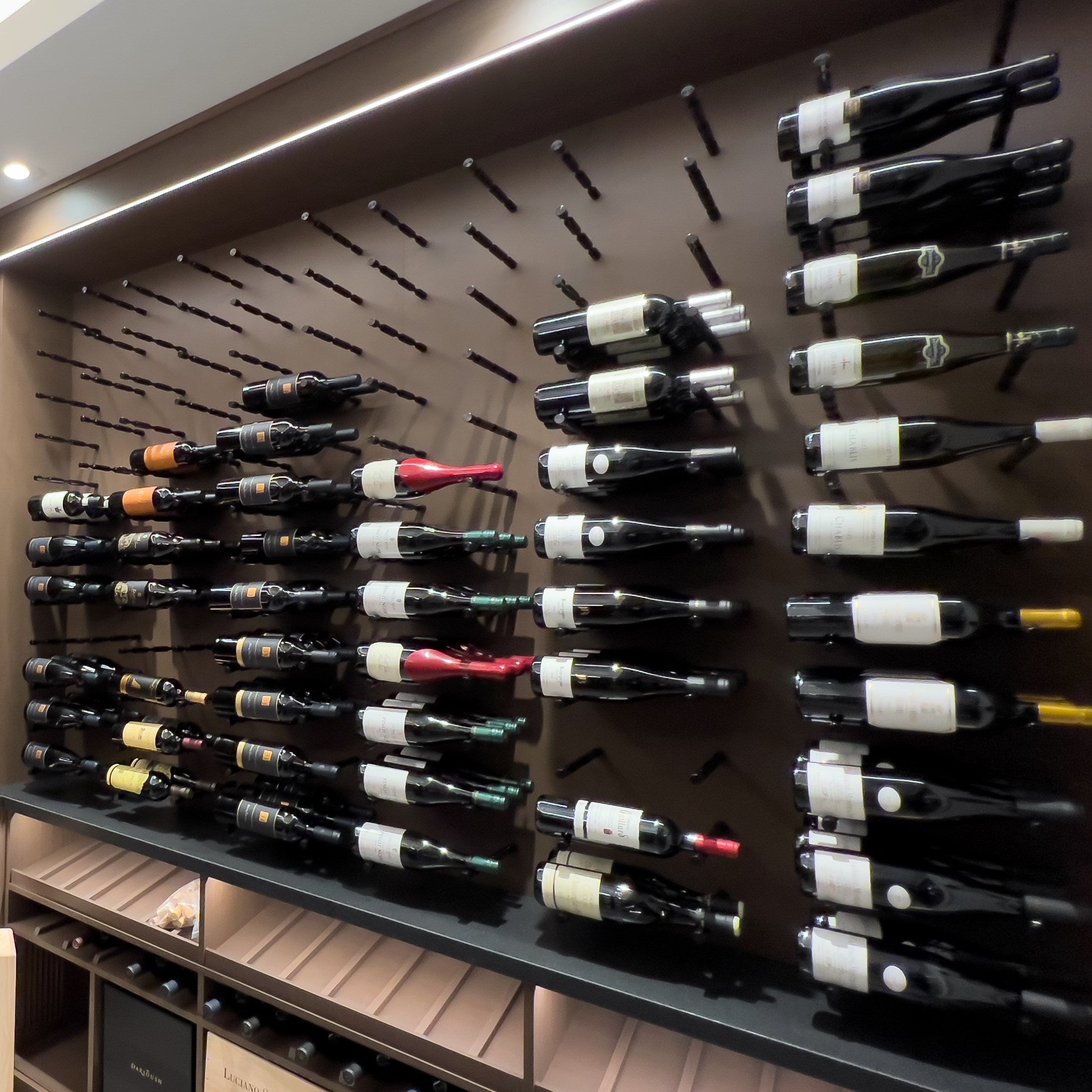 Wall Mounted Wine Pegs