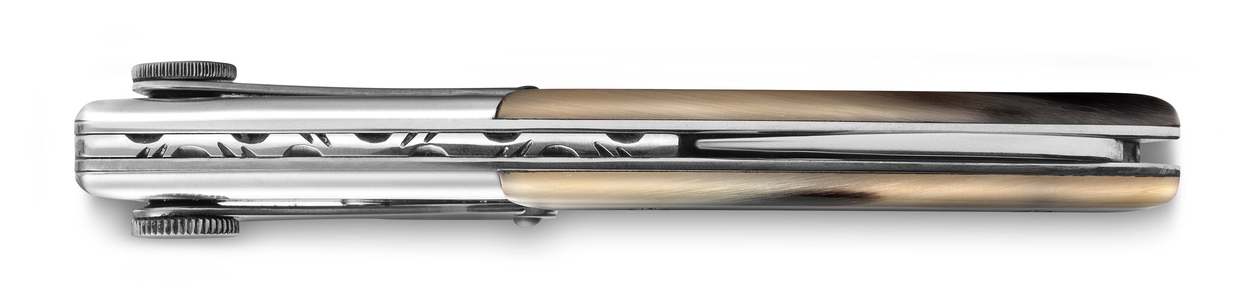 Claude Dozorme Claude Dozorme Le Thiers® Sommelier Double Lever with Tip of Horn Handle