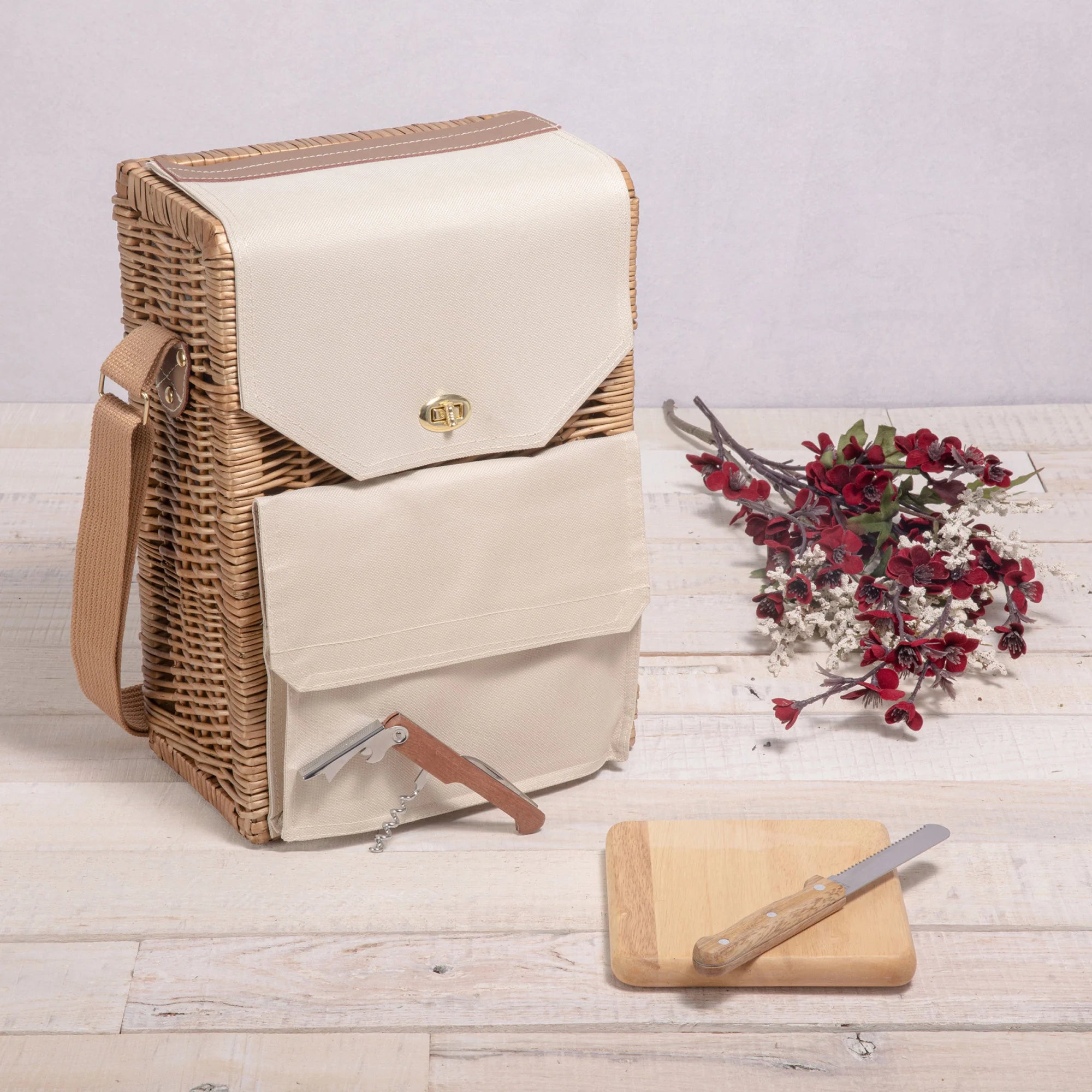 Picnic Time Corsica Wine & Cheese Picnic Basket