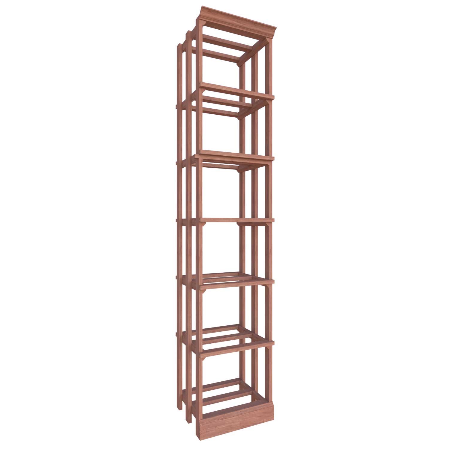 Premier Cru Wine Racks 12 Bottle Bin - Premier Cru Premium Wooden Racking African Sapele