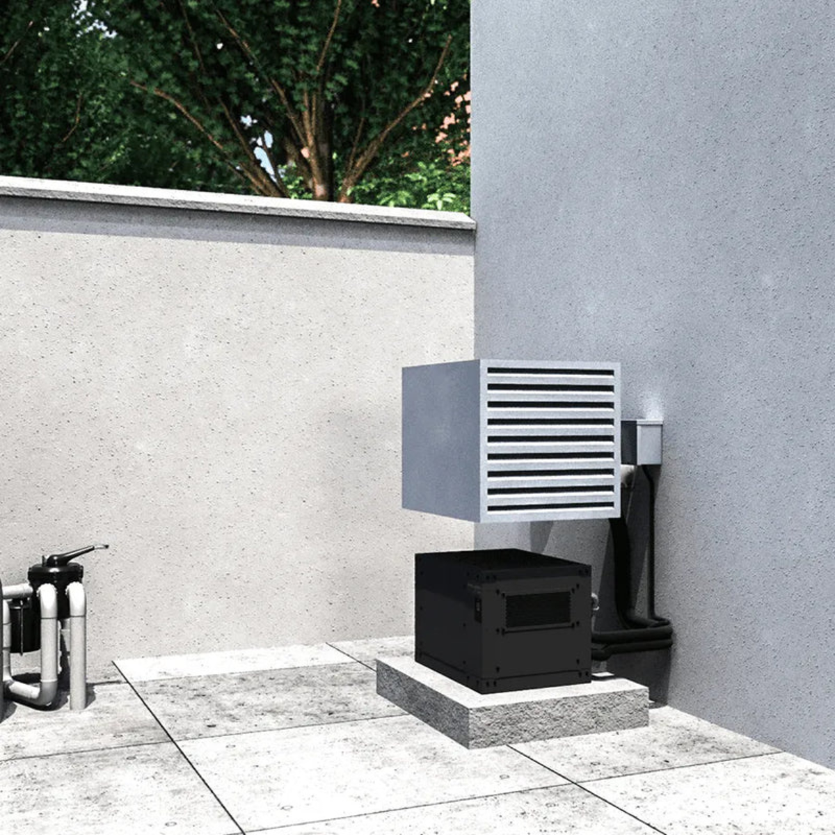 Mini Ceiling Mount – Ductless (110V or 220V Condenser) Wine Cellar Cooling System