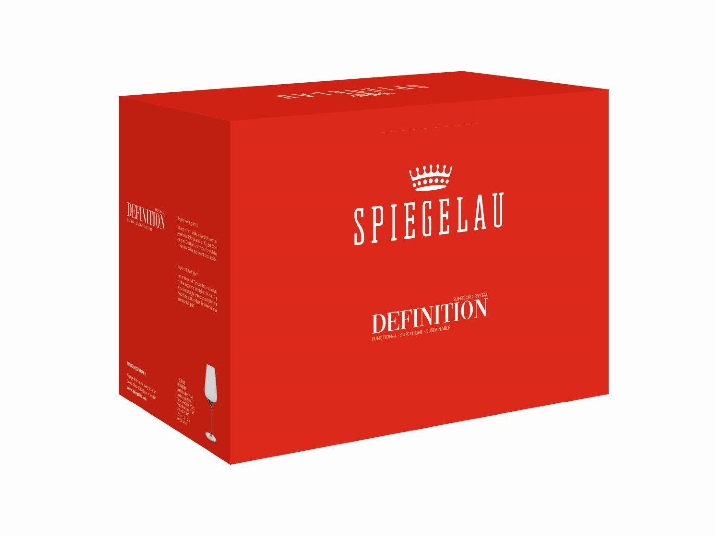 Spiegelau Definition Wine Carafe + 4 Bordeaux Wine Glass Set