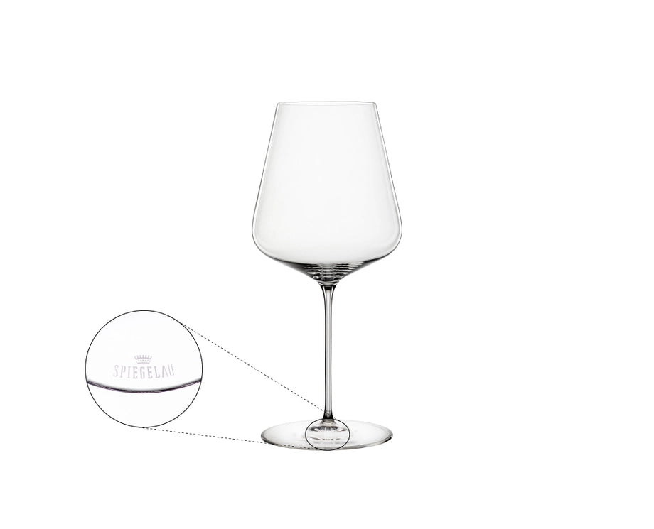 Spiegelau Definition Wine Carafe + 4 Bordeaux Wine Glass Set
