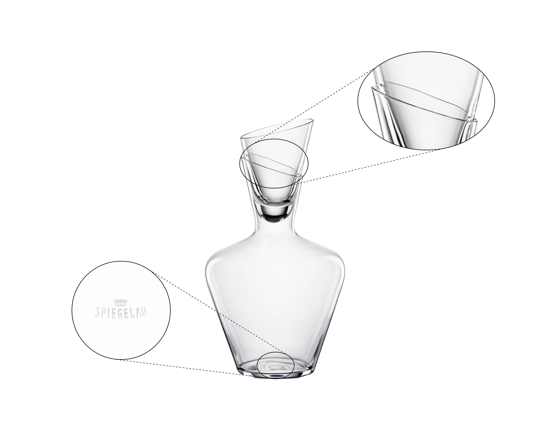 Spiegelau Definition Wine Carafe w/Stopper 1L