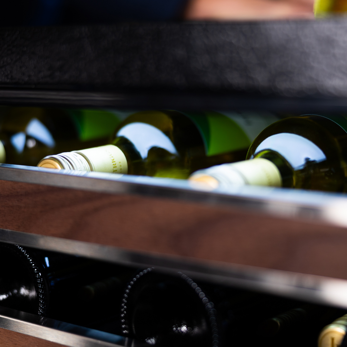 S4-D225SS/PANR: Cellier à vin à double zone - Fabriqué au Canada