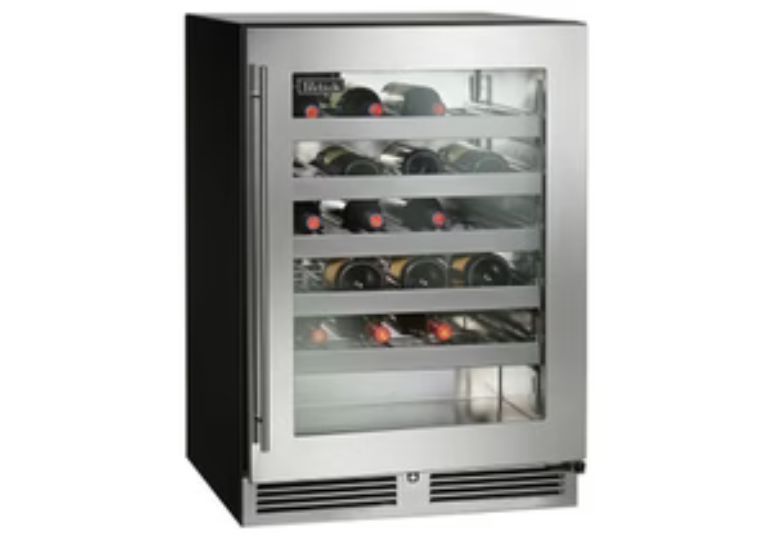 Perlick C - Glass Door - Stainless Steel Wine Cabinet