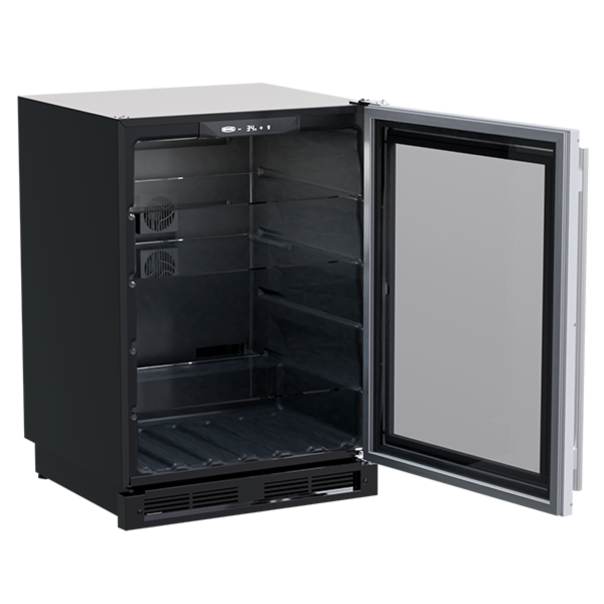 High Efficiency 24-in Beverage Center - Glass Door
