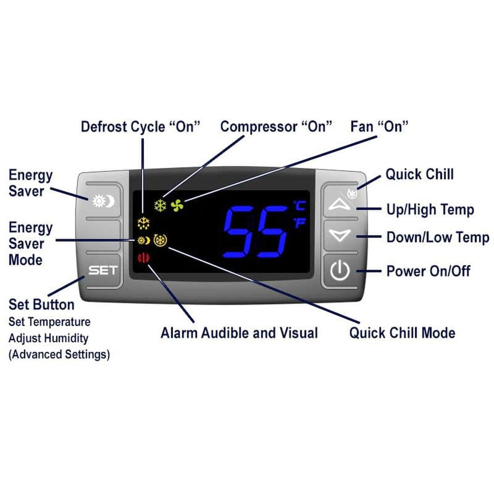 CellarPro CellarPro Wall Mounted 3000 Wine Cellar Cooling Unit