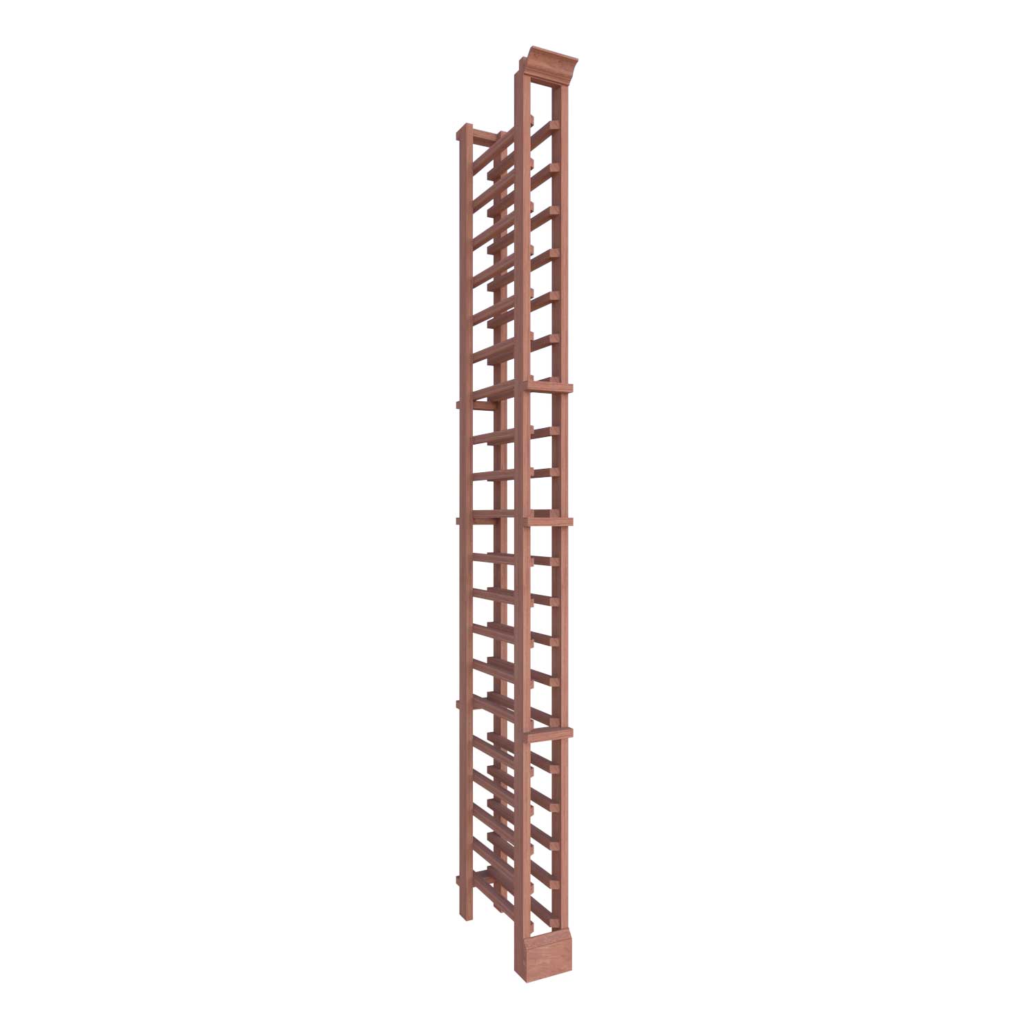 Premier Cru Wine Racks Full Height Half Bottle (375ml) Single Column - Premier Cru Premium Wooden Racking African Sapele
