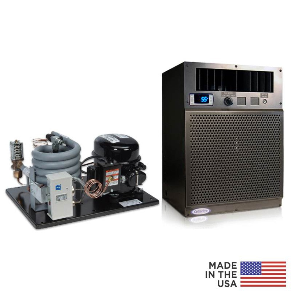 CellarPro Wall Mounted 4000 WATER Cooled Wine Cellar Cooling Unit