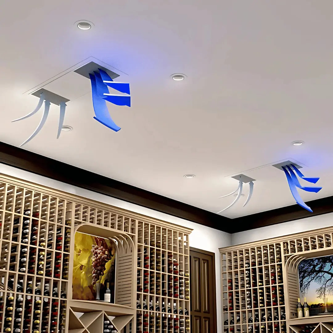 WhisperKOOL Twin Ceiling Mount 9000 – Ductless Wine Cellar Cooling System