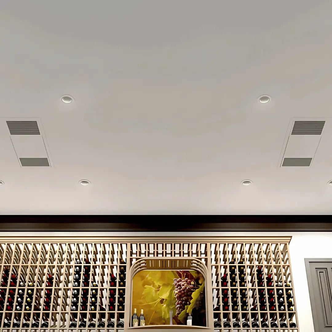 WhisperKOOL Twin Ceiling Mount 9000 – Ductless Wine Cellar Cooling System
