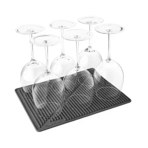Final Touch Silicone Glass Drying Mat