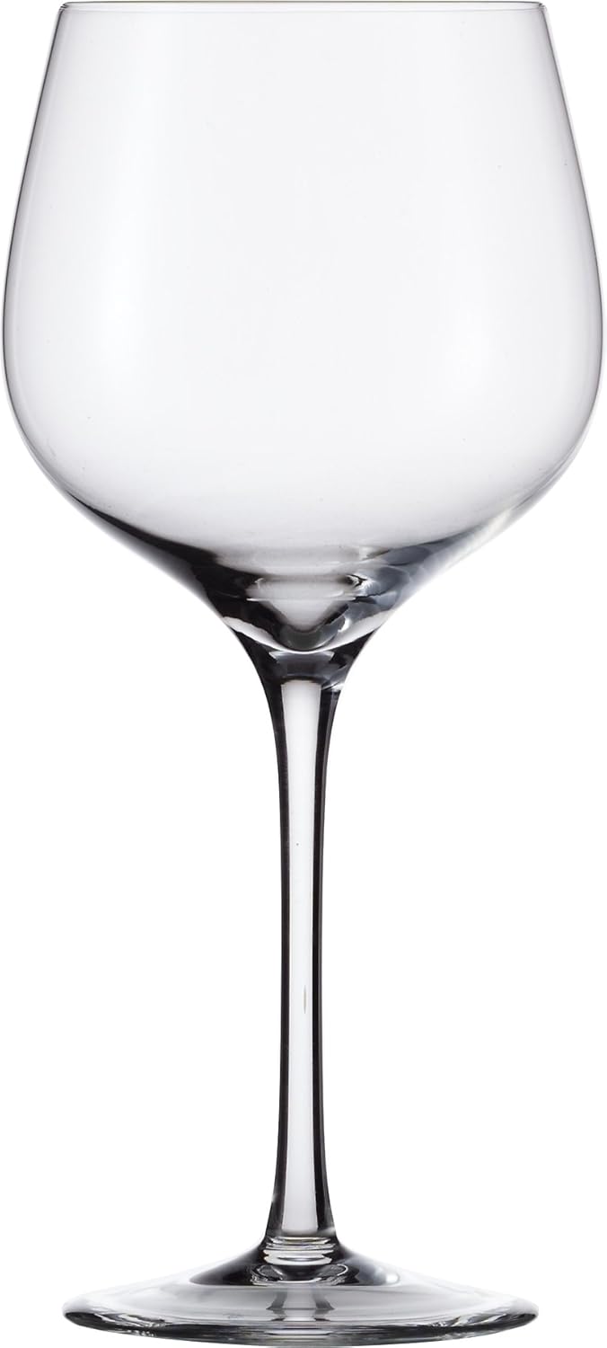 Grand Burgundy Glass Set