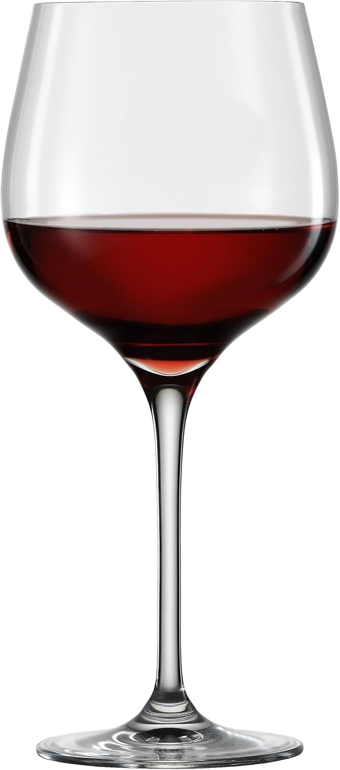 Grand Burgundy Glass Set