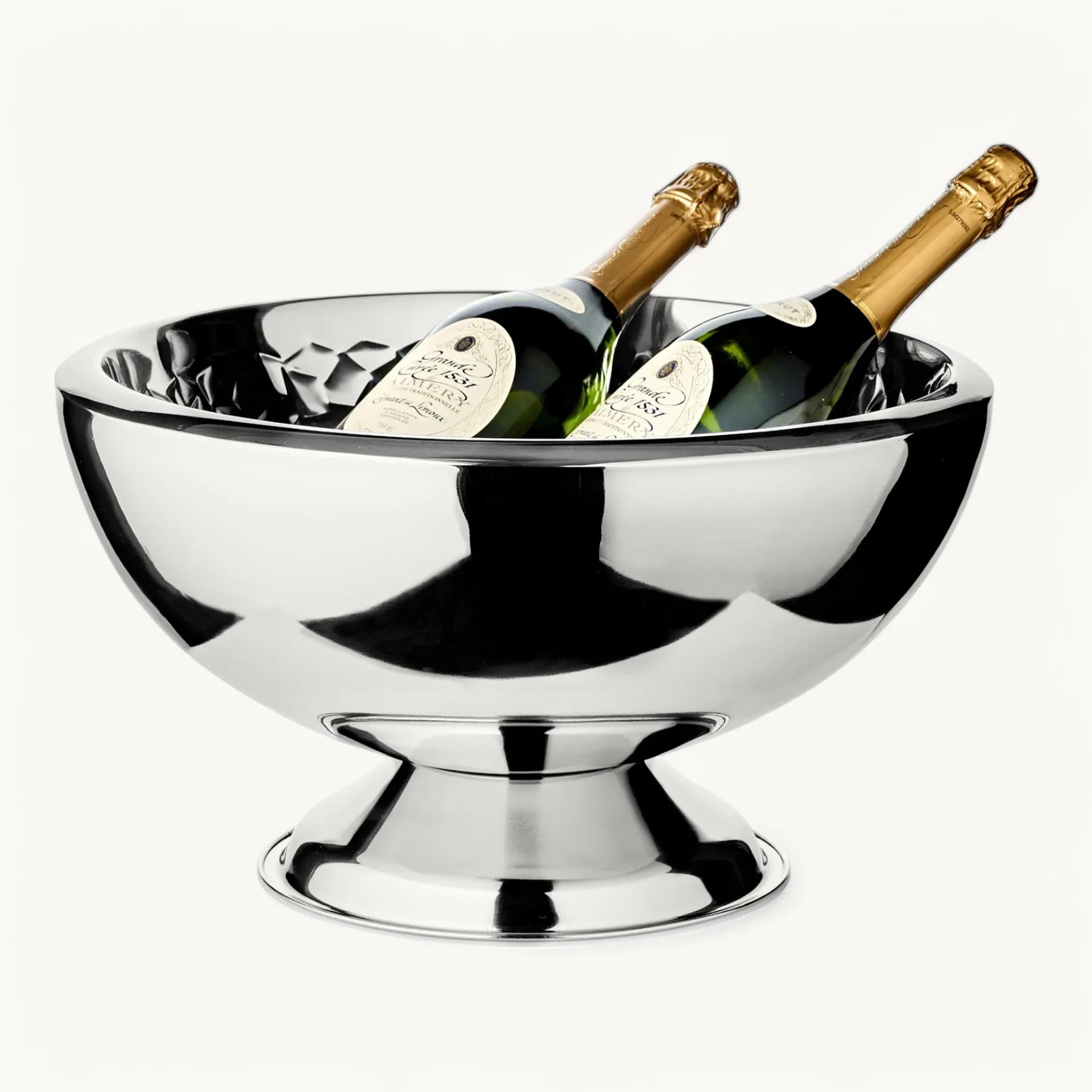 Edzard Bruno Stainless Steel Double Walled Champagne Bucket