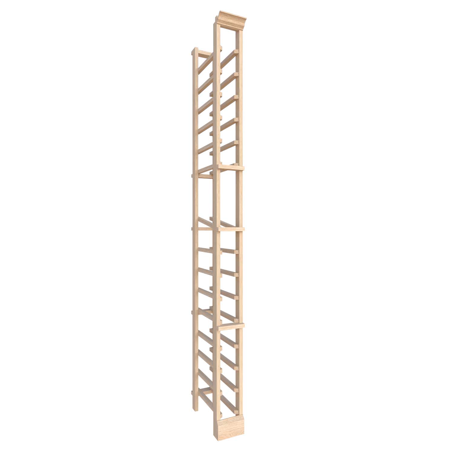 Premier Cru Wine Racks Full Height Standard (750ml) Single Column - Premier Cru Premium Wooden Racking European Beech
