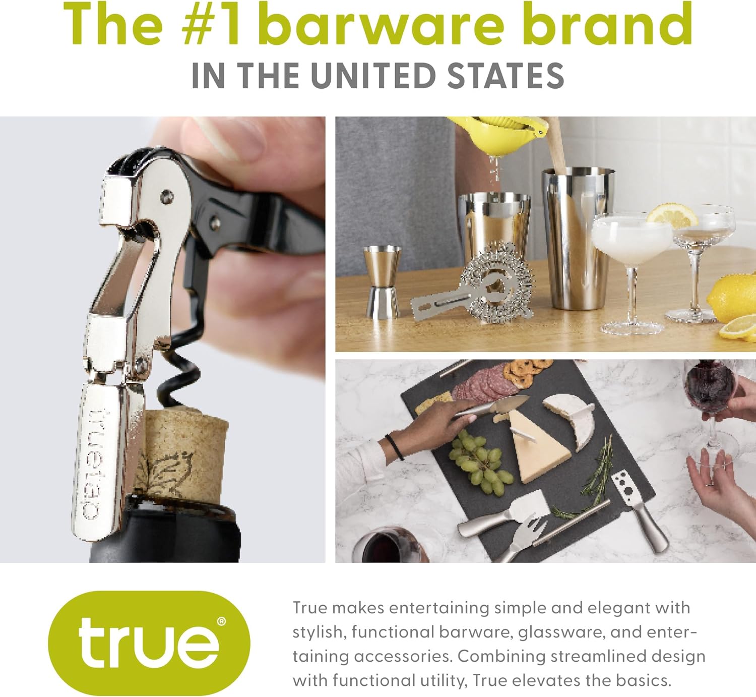 True Brands True Centrepiece Tabletop Decanter