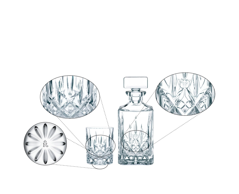 Nachtmann Noblesse 3 Piece Whiskey Set