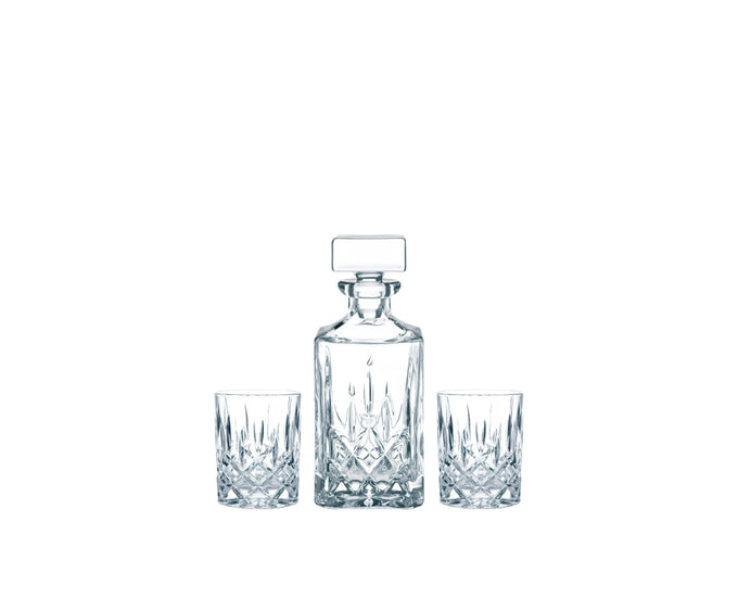 Nachtmann Noblesse 3 Piece Whiskey Set