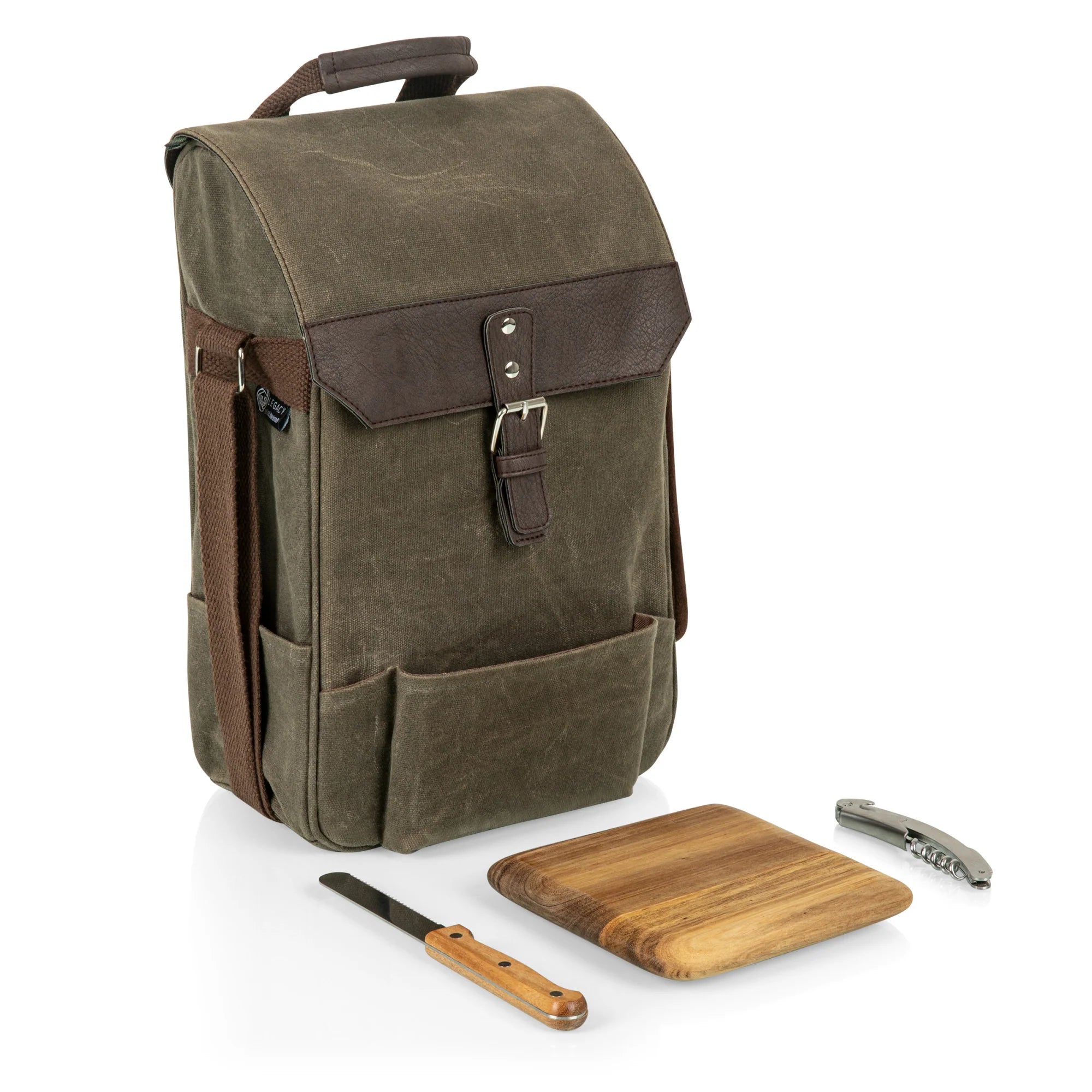 Legacy 2 Bottle Insulated Wine & Cheese Bag