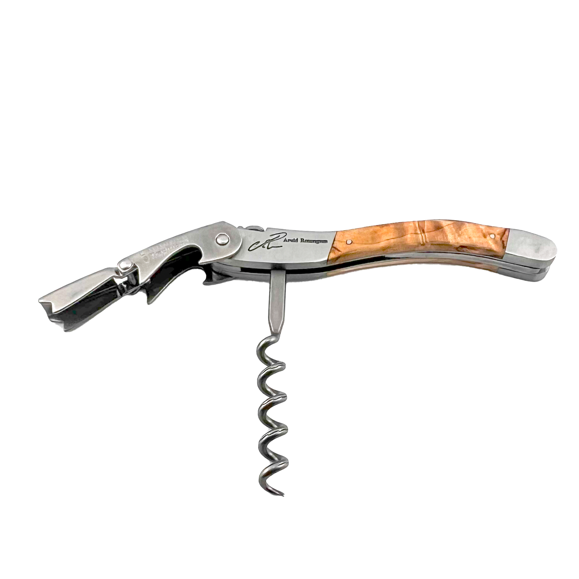 Laguiole Arvid Rosengren Curly Birchwood Handle