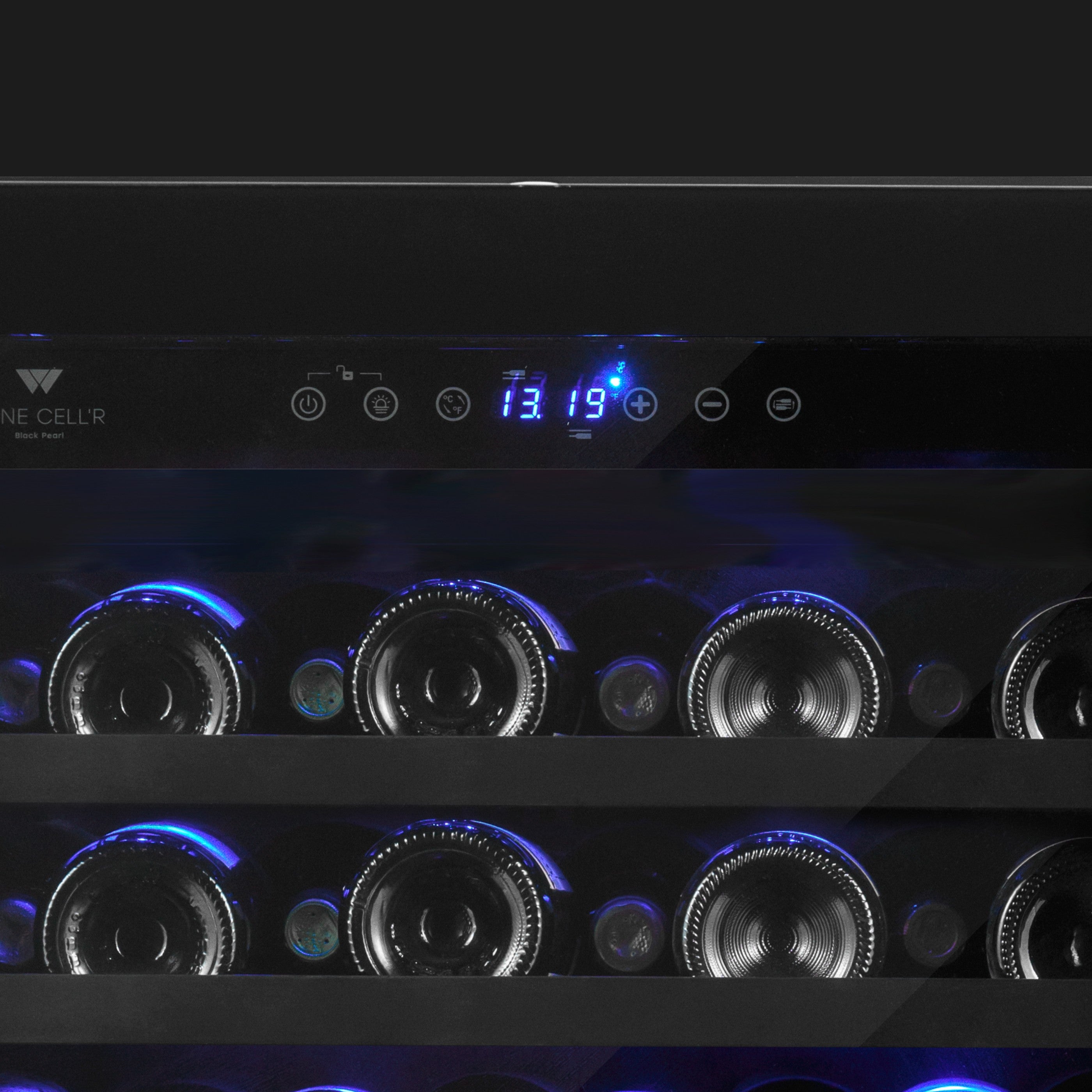 Wine Cell'R Wine Cell’R Black Pearl Collection Single Zone 46 Bottles