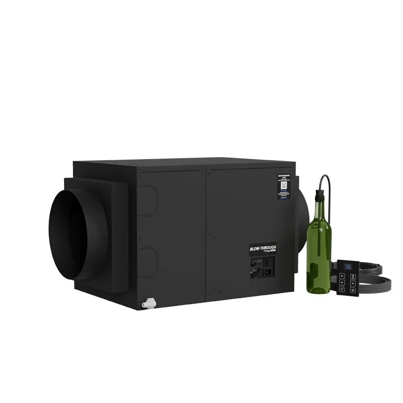 WhisperKOOL WhisperKOOL Blow-Through 8000 – Ducted/Ductless (110V or 220V Condenser) Wine Cellar Cooling System