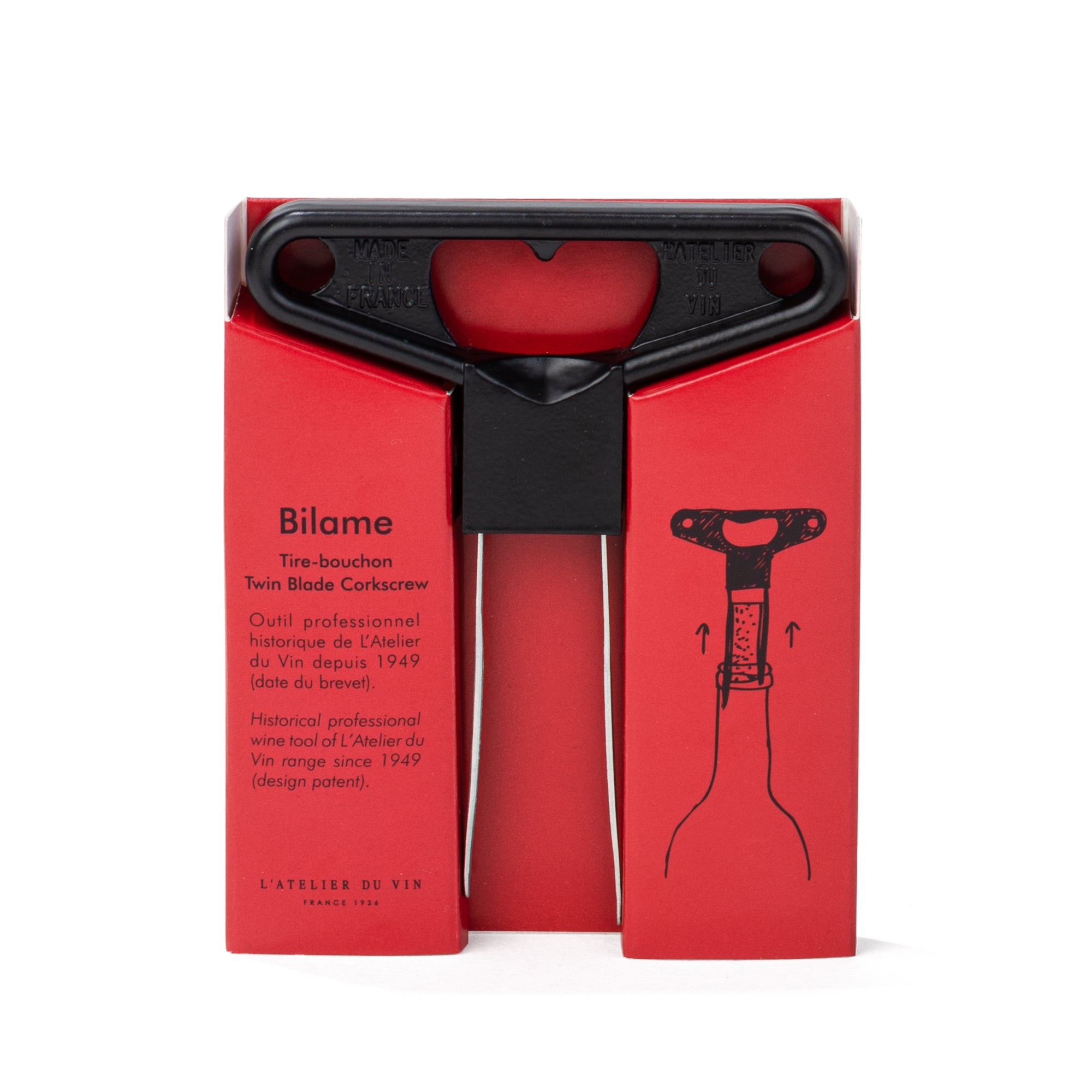 L'Atelier du Vin Anniversary Twin Blade Cork Extractor