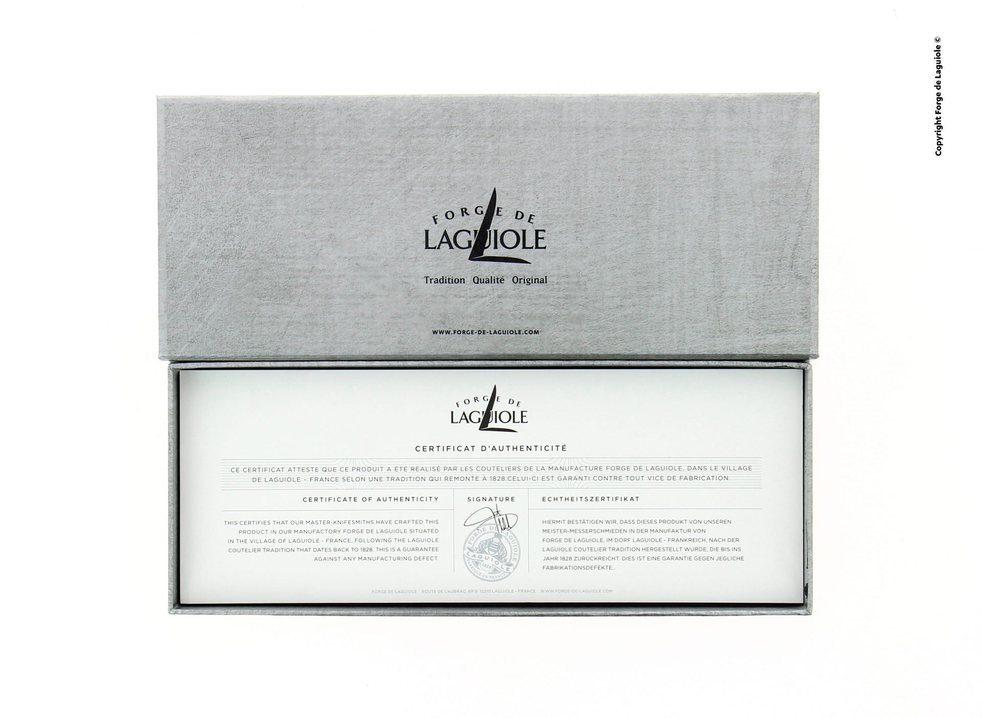 Forge de Laguiole Forge de Laguiole Sommelier Corkscrew/knife | Ebony