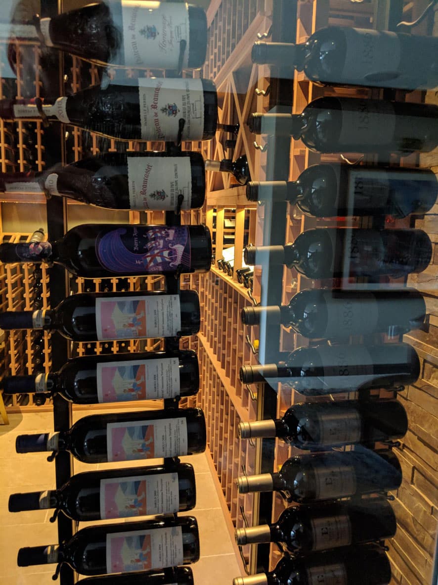 VintageView W Series Wine Rack Frame Big 10 (floor to ceiling wine rack support for up to 24 3-6L wine bottles)