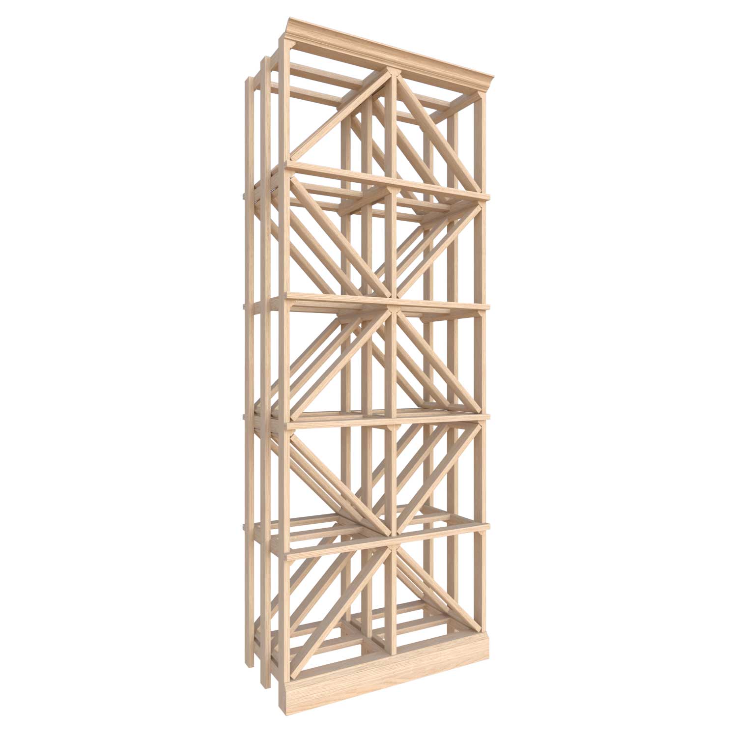 Premier Cru Wine Racks Double Diamond Bin - Premier Cru Premium Wooden Racking European Beech
