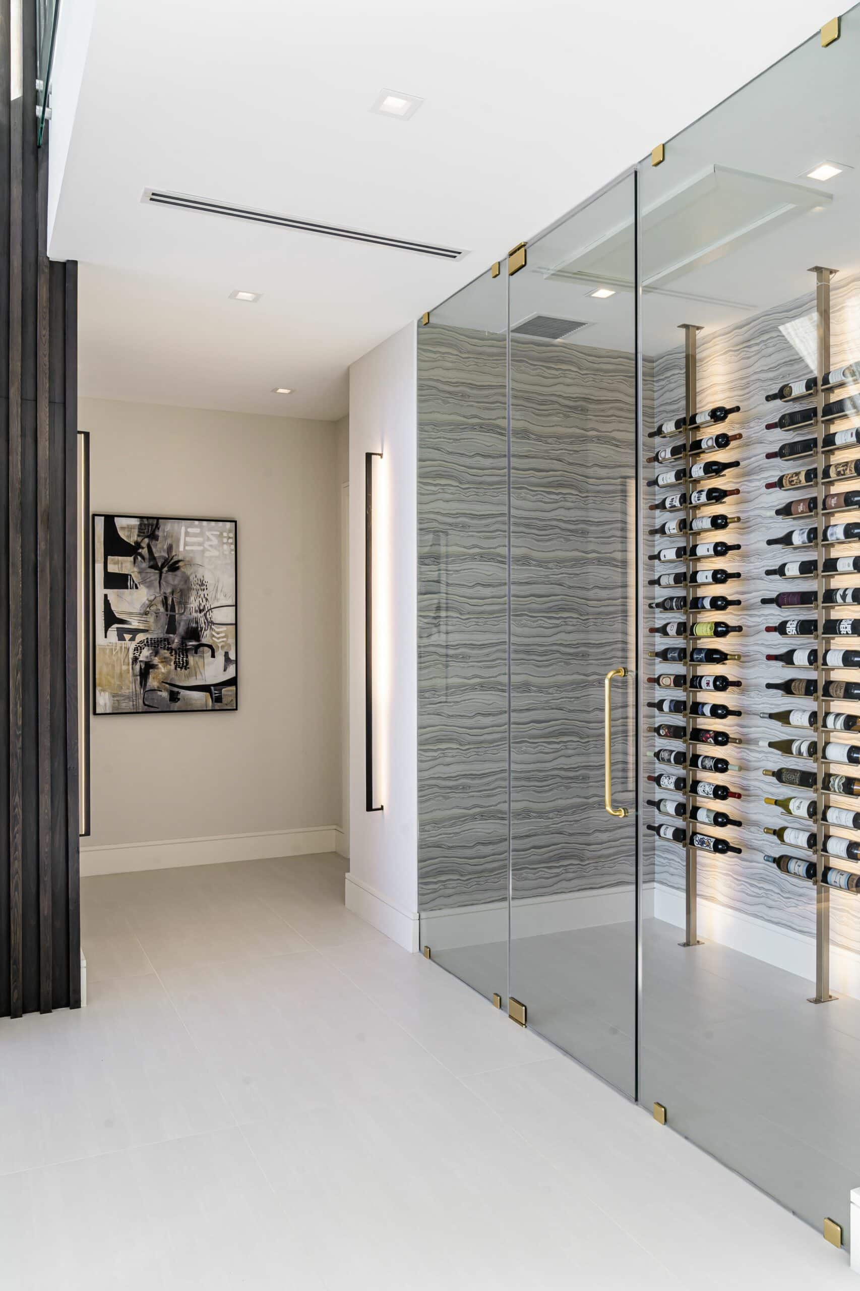 VintageView Vino Rails Single Sided Post Kit 10 (floor-to-ceiling wine rack system)