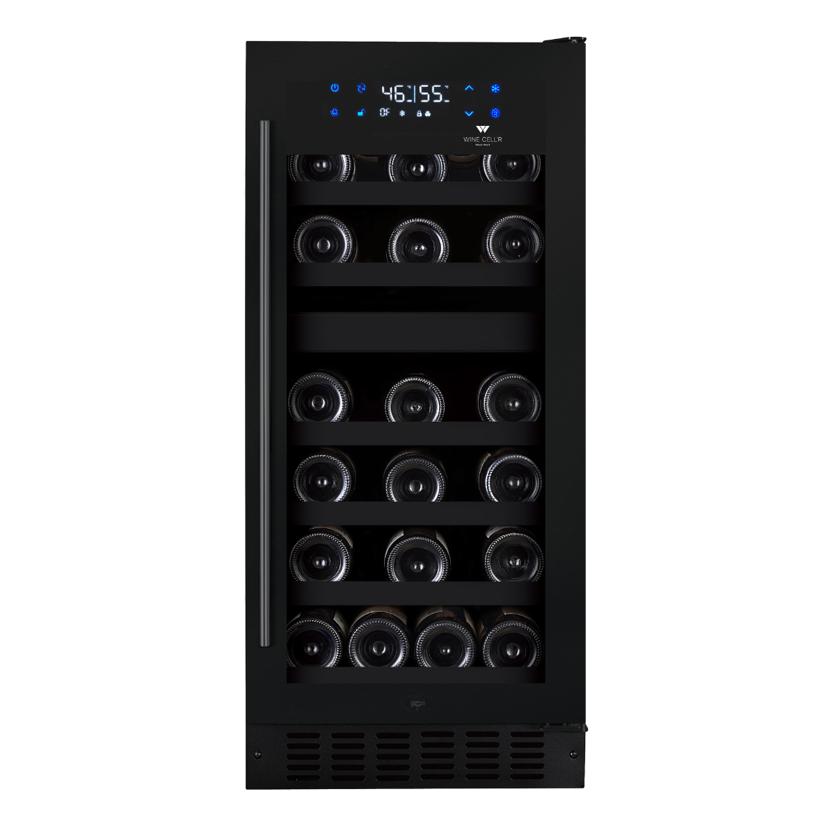 Wine Cell'R Wine Cell'R Black Pearl Collection Dual Zone 26 Bottle