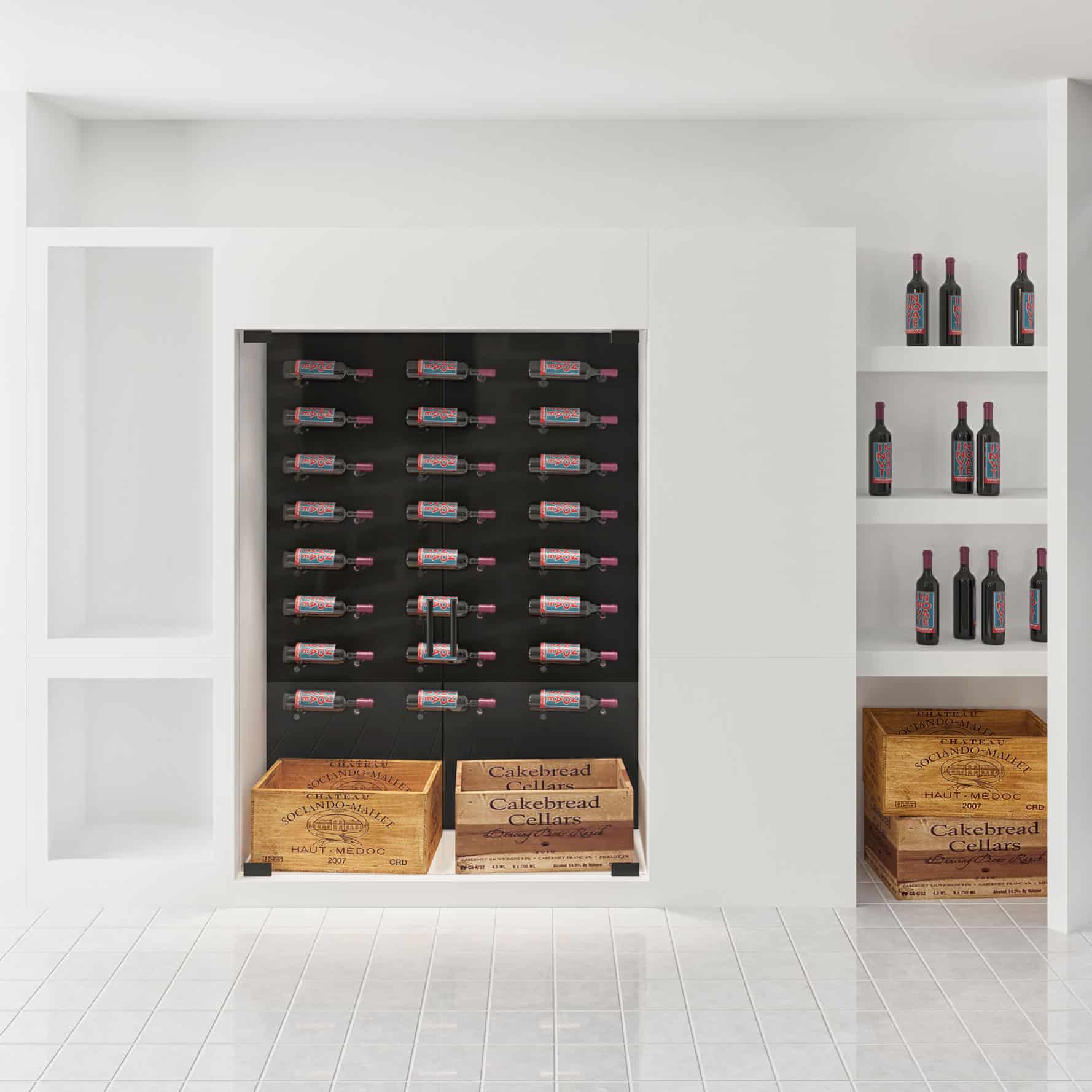 VintageView Vino Pins 1 Magnum (wall mounted wine rack peg for 1.5L and Champagne bottles)