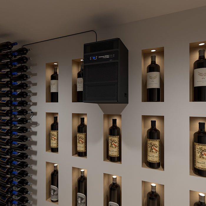 WhisperKOOL Extreme ti 8000 – Through-the-Wall Wine Cellar Cooling System