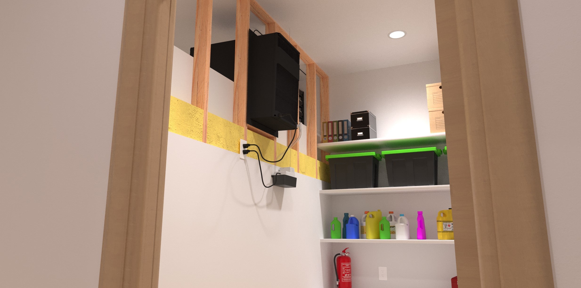 WhisperKOOL Extreme ti 8000 – Through-the-Wall Wine Cellar Cooling System