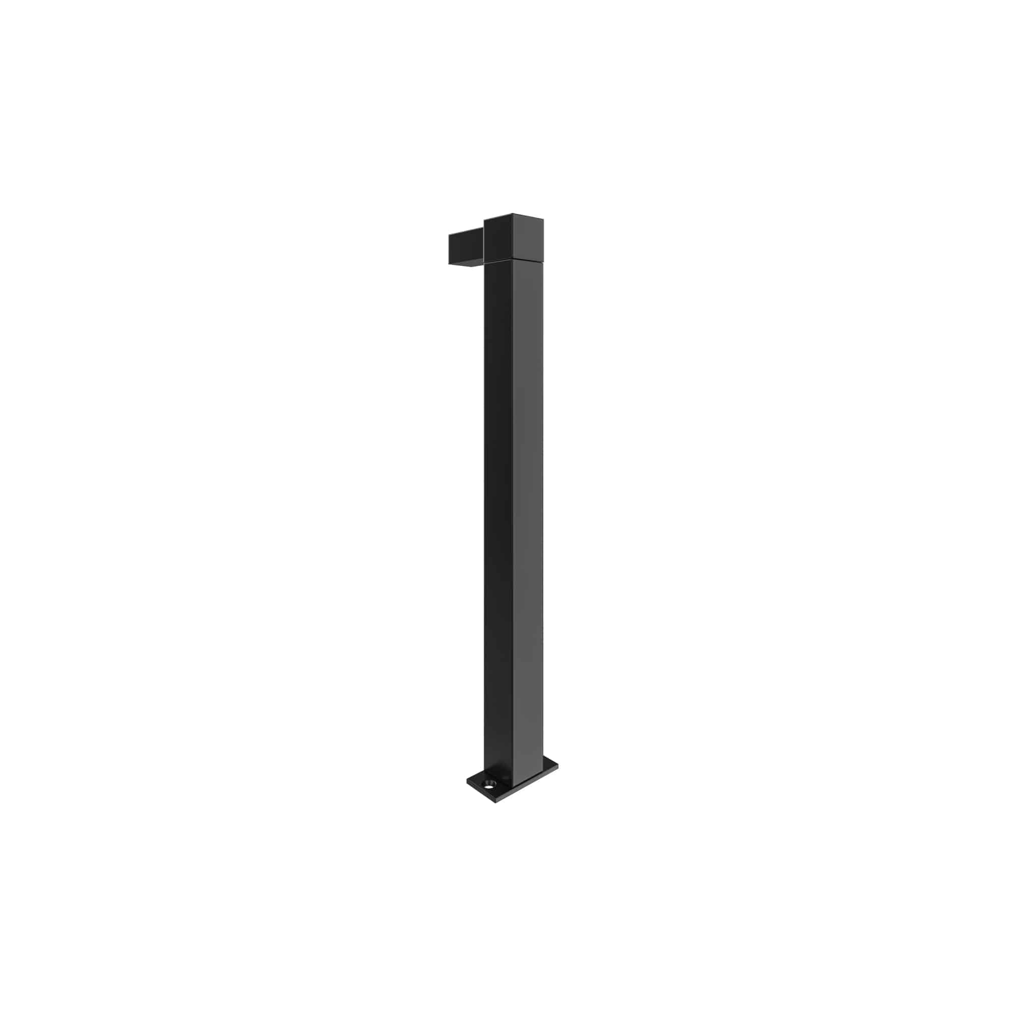 VintageView W Series Wine Rack Frame Elbow Standoff Bracket Kit (floor-to-ceiling wine rack component) Matte Black
