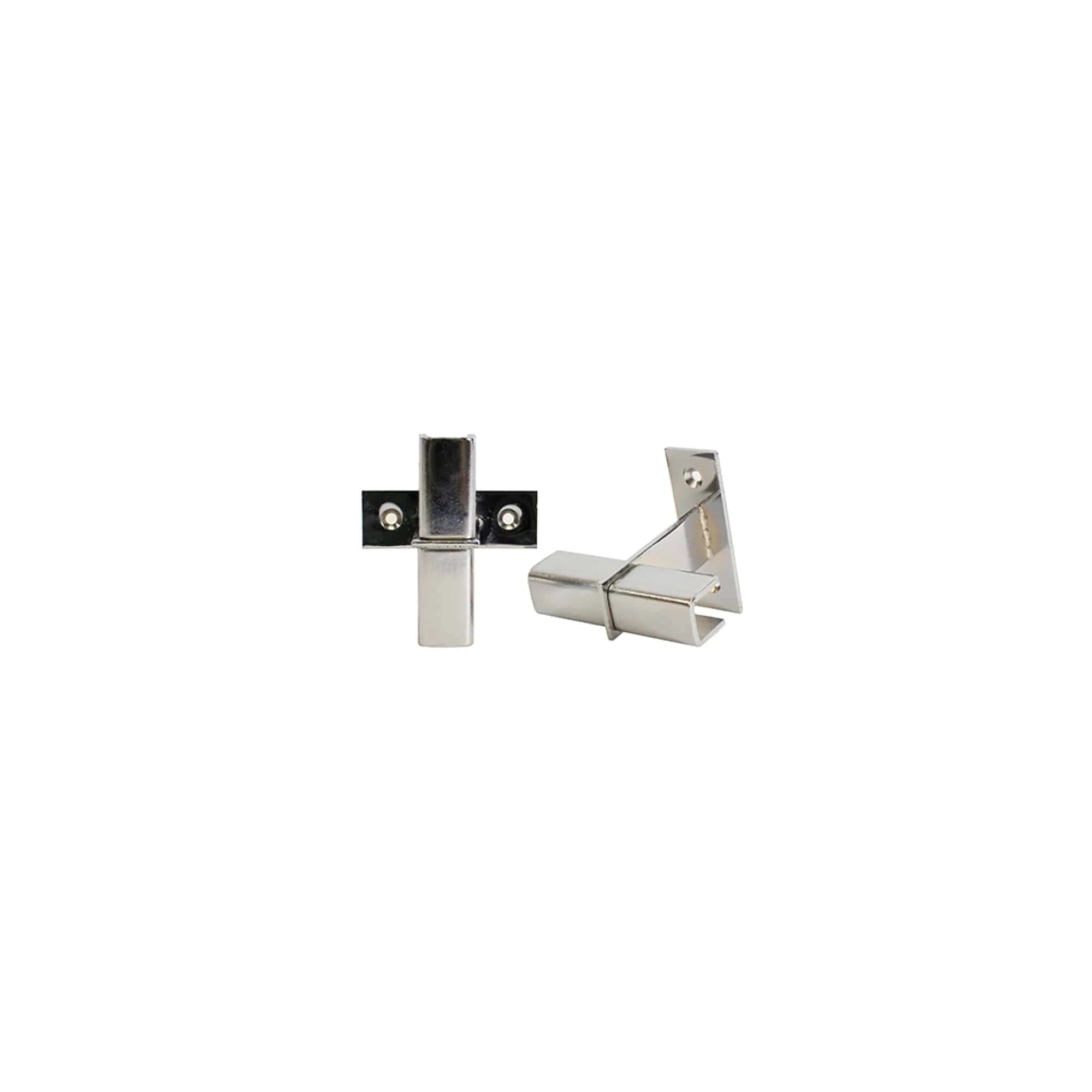 VintageView W Series Wine Rack Frame Vertical Extension Bracket (floor-to-ceiling wine rack component) Chrome Luxe
