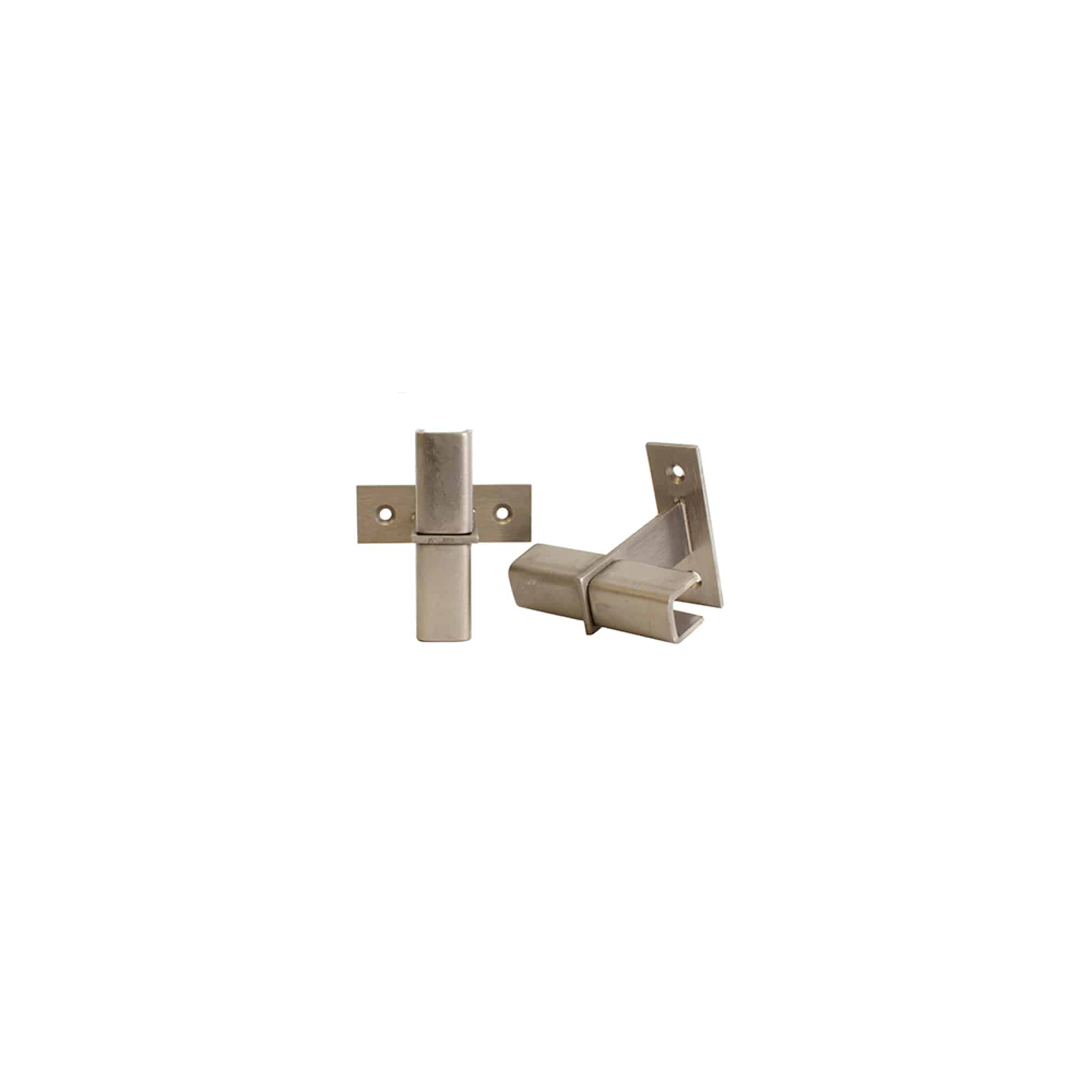 VintageView W Series Wine Rack Frame Vertical Extension Bracket (floor-to-ceiling wine rack component) Brushed Nickel