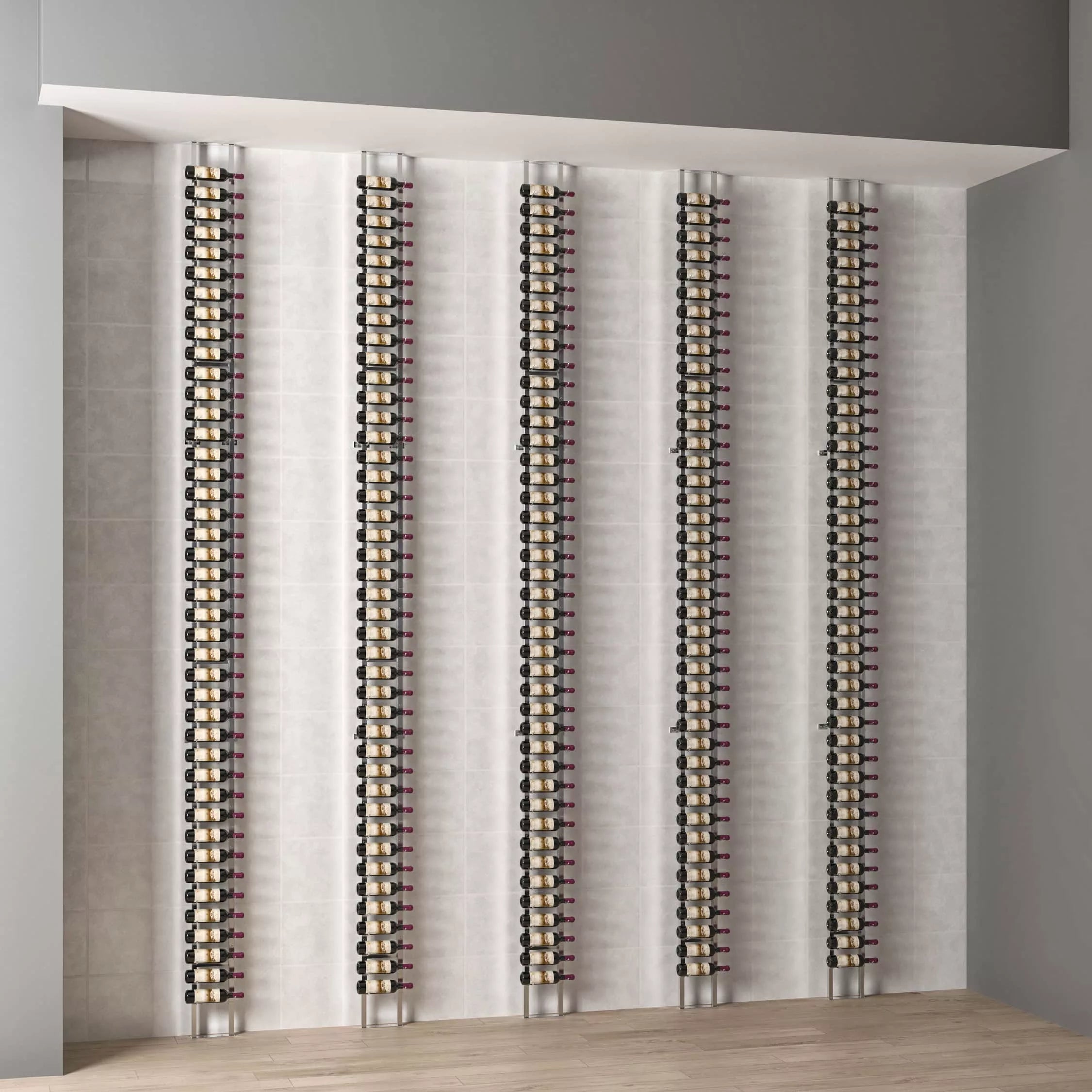 VintageView W Series Wine Rack Frame Vertical Extension Bracket (floor-to-ceiling wine rack component)