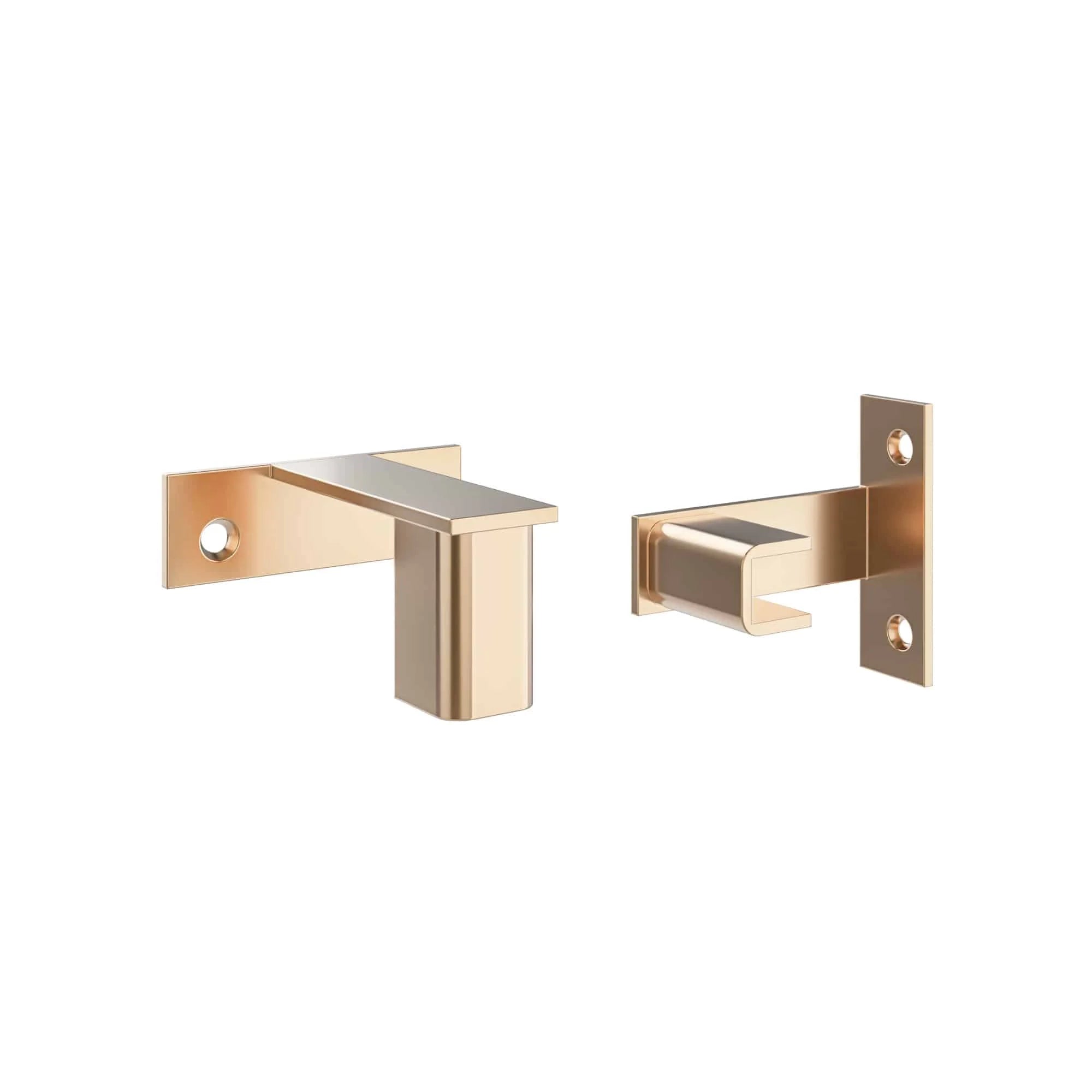 VintageView W Series Wine Rack Frame 2-inch Standoff Bracket (floor-to-ceiling wine rack component) Golden Bronze