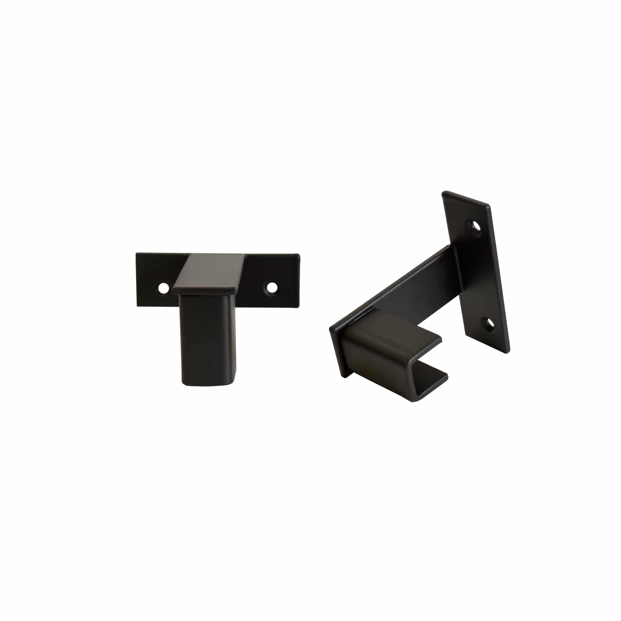 VintageView W Series Wine Rack Frame 2-inch Standoff Bracket (floor-to-ceiling wine rack component) Matte Black